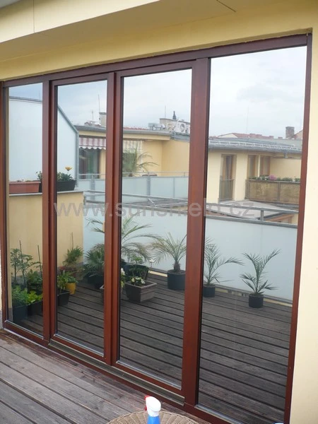 Fólie M35XT – externí protisluneční zrcadlová fólie